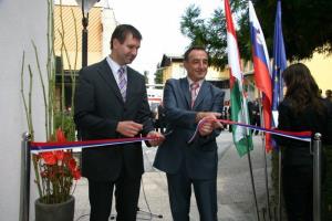 župan Občine Šentjur mag. Štefan Tisel in župan Občine Rogaška Slatina mag. Branko Kidrič